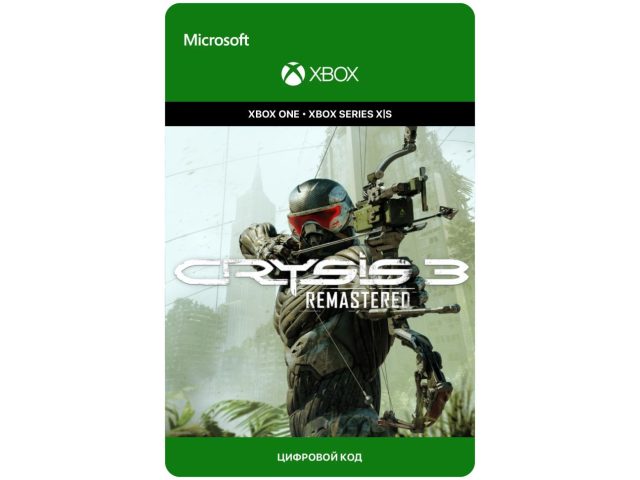 Игра Crysis 3 Remastered для Xbox One/Series X S, электронный ключ