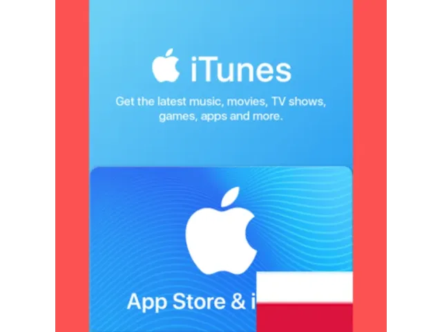 App Store &amp; iTunes (PL) 100 PLN Польша - цифровая карта