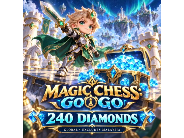 Magic Chess: Go Go — 240 Diamonds (Global, кроме Малайзии)