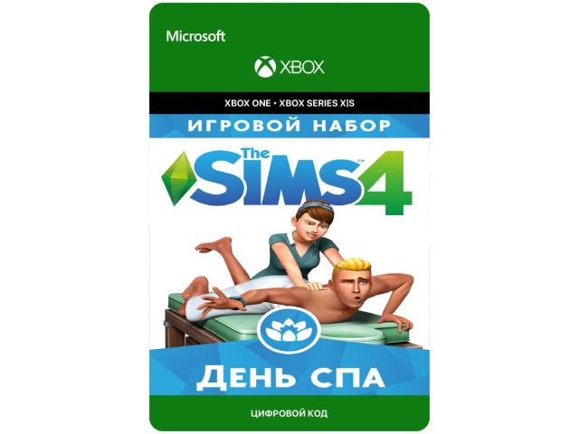 Игра ИГРОВОЙ НАБОР THE SIMS 4 SPA DAY (DLC) для Xbox One/Series X S, электронный ключ