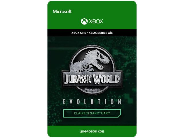 Дополнение JURASSIC WORLD EVOLUTION: CLAIRE S SANCTUARY (DLC) для Xbox One/Series X S, электронный ключ