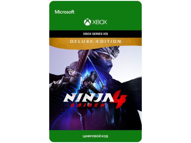 Игра NINJA GAIDEN 4 - Deluxe Edition для Xbox Series X S, электронный ключ