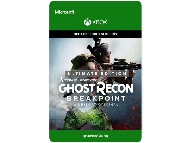Игра Tom Clancy s Ghost Recon: Breakpoint - Ultimate Edition для Xbox One/Series X S, электронный ключ