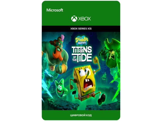 Игра SPONGEBOB SQUAREPANTS: TITANS OF THE TIDE - Standard Edition для Xbox Series X S, электронный ключ