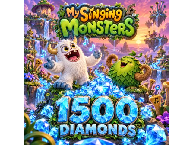 My Singing Monsters — 1500 Diamonds