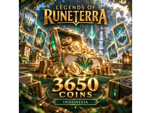 Legends of Runeterra (Индонезия) — 3650 Coins