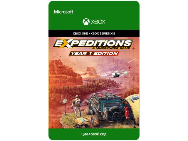 Игра Expeditions: A MudRunner Game - Year 1 Edition для Xbox One/Series X S, электронный ключ