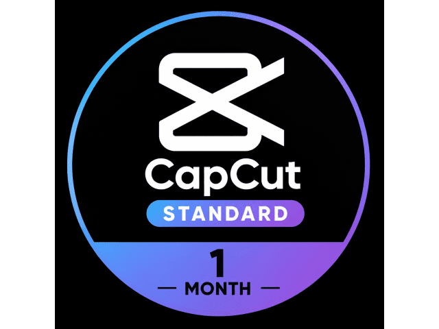CapCut Standard | 1 MONTH | Private account | Instant
