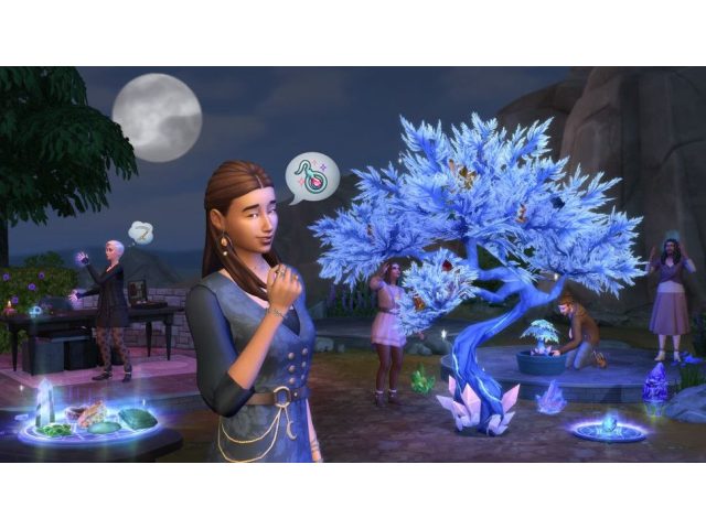 Игра THE SIMS 4: СИЯНИЕ САМОЦВЕТОВ (DLC) для PC, EA app (Origin), электронный ключ