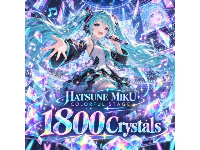 Hatsune Miku: Colorful Stage — 1800 Crystals