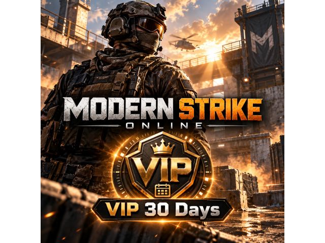 Modern Strike Online — VIP на 30 дней (по Player ID)