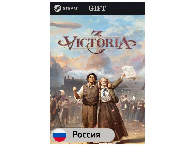 Игра Victoria 3 для PC (ПК) Steam, Steam Deck, GIFT Россия