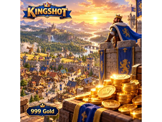Kingshot — 999 Gold (пополнение по ID)