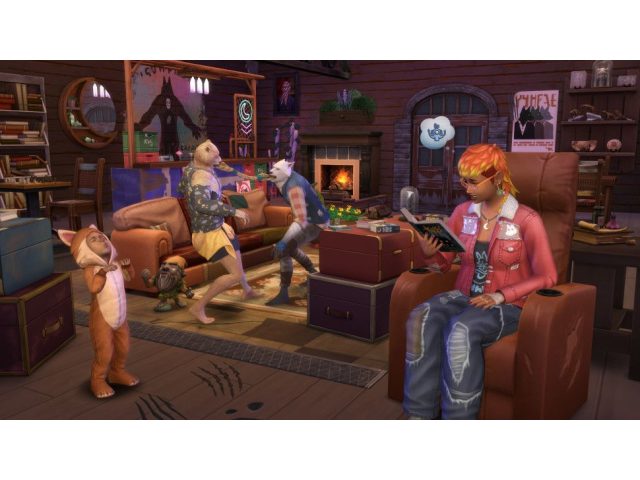 Игра THE SIMS 4: ОБОРОТНИ (DLC) для PC, EA app (Origin), электронный ключ