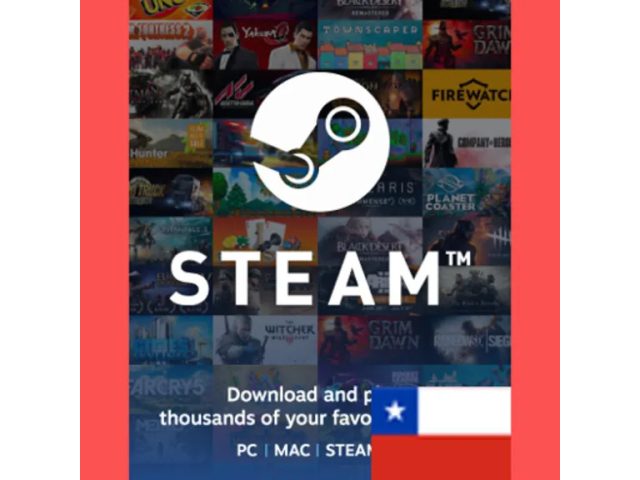 Steam Wallet (CL) 19600 CLP Чили - цифровая карта