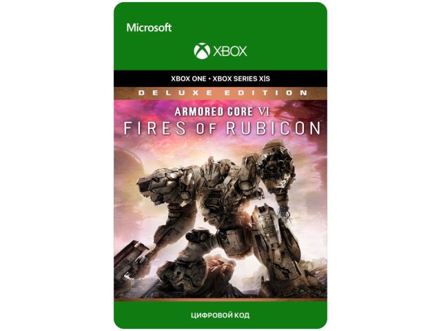 Игра Armored Core VI Fires of Rubicon - Deluxe Edition для Xbox One/Series X S, электронный ключ
