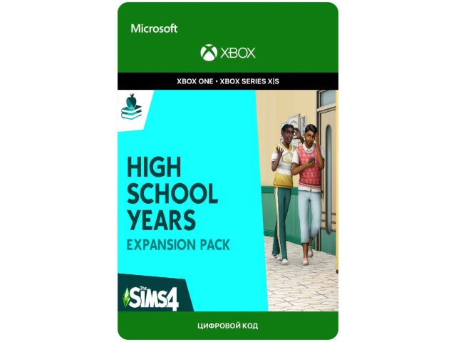 Дополнение THE SIMS 4 HIGH SCHOOL YEARS EXPANSION PACK (DLC) для Xbox One/Series X S, электронный ключ