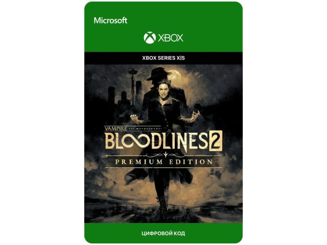 Игра Vampire The Masquerade Bloodlines 2 - Premium Edition для Xbox Series X S, электронный ключ