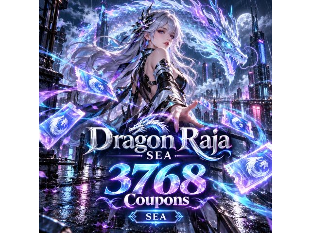 Dragon Raja (SEA) — 3768 Coupons