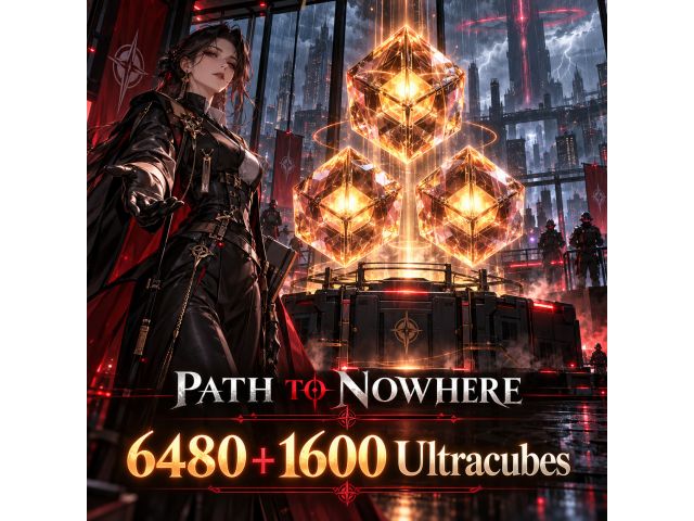Path to Nowhere — 6480 + 1600 Ultracubes (пополнение по ID)