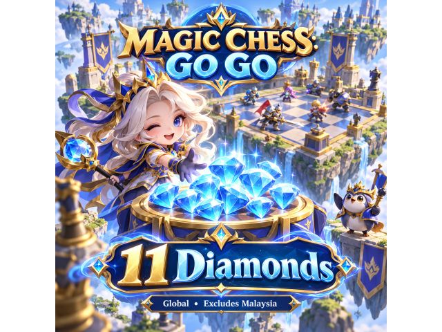 Magic Chess: Go Go — 11 Diamonds (Global, кроме Малайзии)