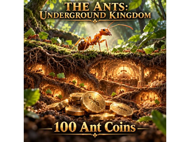 The Ants: Underground Kingdom — 100 Ant Coins (по User ID)