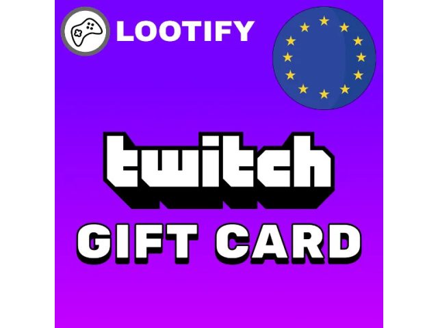 Twitch (BE) 25 EUR Бельгия - цифровая карта
