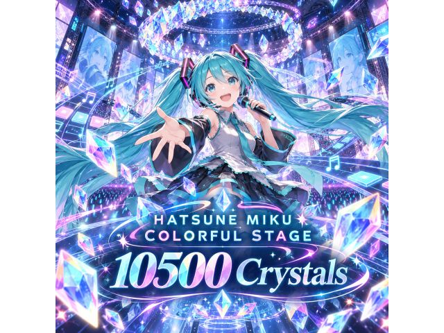 Hatsune Miku: Colorful Stage — 10500 Crystals
