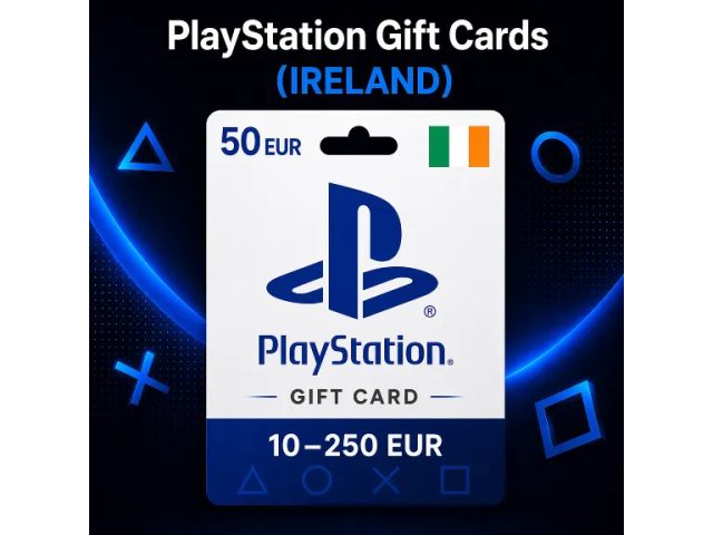 PlayStation (IE) 250 EUR Ирландия - цифровая карта