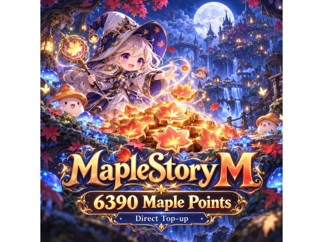 MapleStory M — 6390 Maple Points