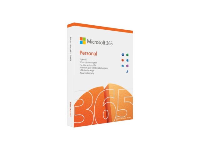 Microsoft 365 персональный (personal) по подписке — Подписка на 1 год. Лицензия на 5 устройств