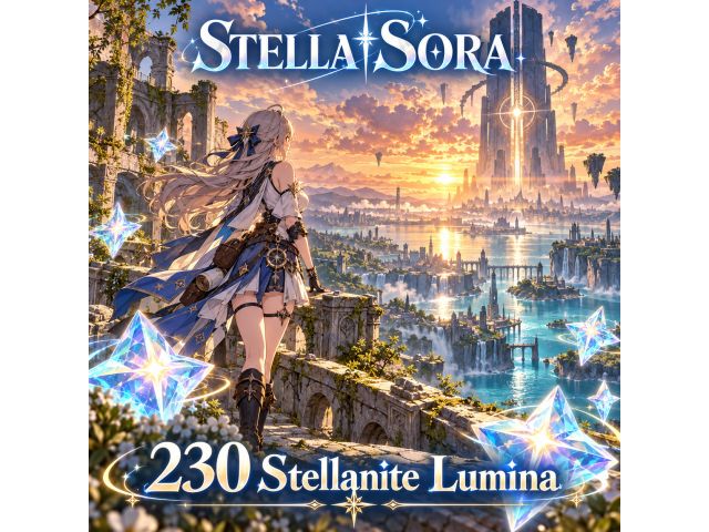 Stella Sora — 230 Stellanite Lumina (пополнение по ID)