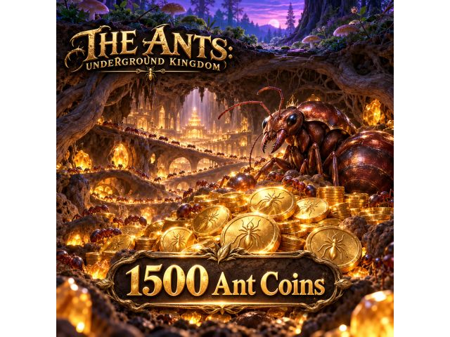 The Ants: Underground Kingdom — 1500 Ant Coins (по User ID)