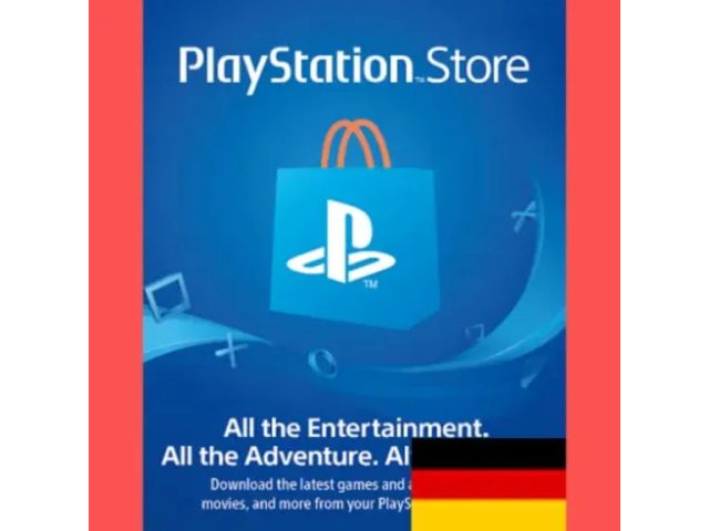 PlayStation (DE) 200 EUR Германия - цифровая карта