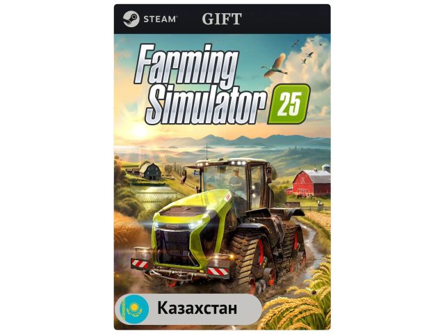 Игра Farming Simulator 25 для PC (ПК) Steam, Steam Deck, GIFT Казахстан