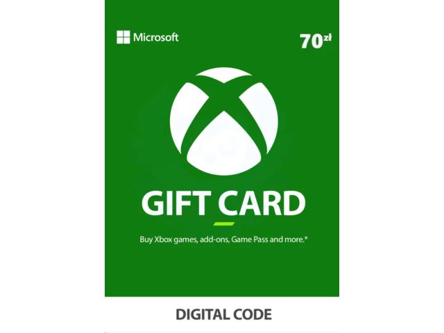 Xbox Gift Cards (PL) 70 PLN Польша - цифровая карта