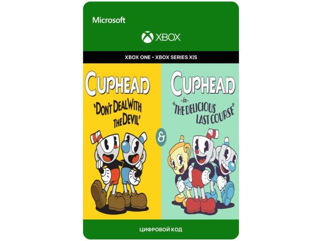 Игра Cuphead &amp; The Delicious Last Course (2в1) для Xbox One/Series X S, электронный ключ