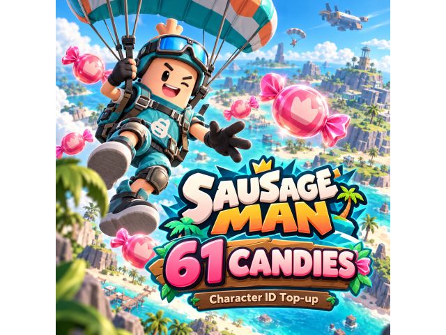 Sausage Man — 61 Candies (пополнение по Character ID)