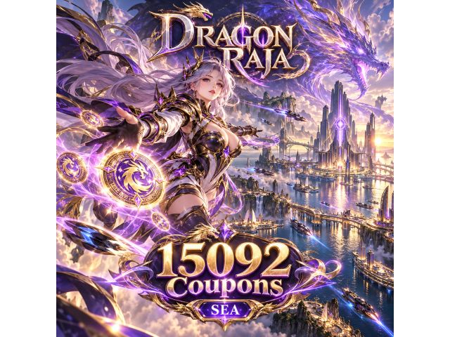 Dragon Raja (SEA) — 15092 Coupons