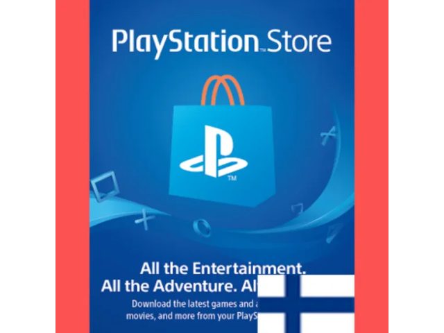 PlayStation (FI) 10 EUR Финляндия - цифровая карта