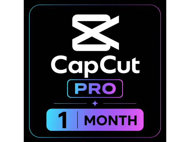 CapCut Pro | 1 MONTH | Private account