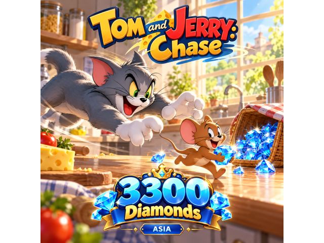 Tom and Jerry: Chase (Asia) — 3300 Diamonds