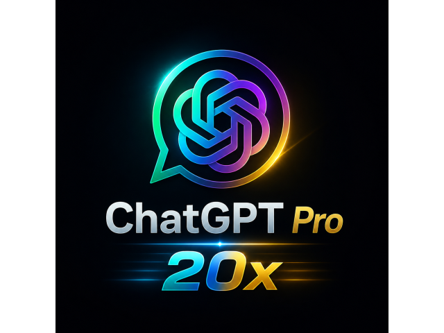 24/7 | ChatGPT 5.5 + 5| PRO 20x 1 Month| CODEX   | PRIVATE |