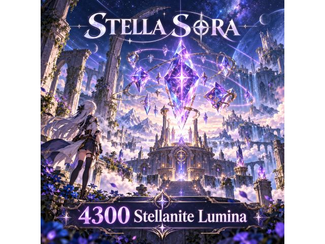 Stella Sora — 4300 Stellanite Lumina (пополнение по ID)