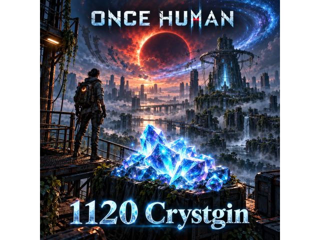 Once Human — 1120 Crystgin (пополнение по ID)