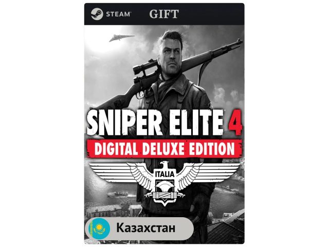 Игра Sniper Elite 4 Deluxe Edition для PC (ПК) Steam, Steam Deck, GIFT Казахстан