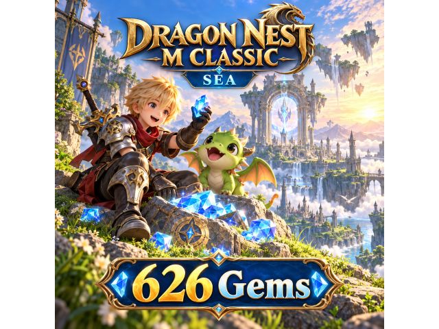 Dragon Nest M Classic (SEA) — 626 Gems