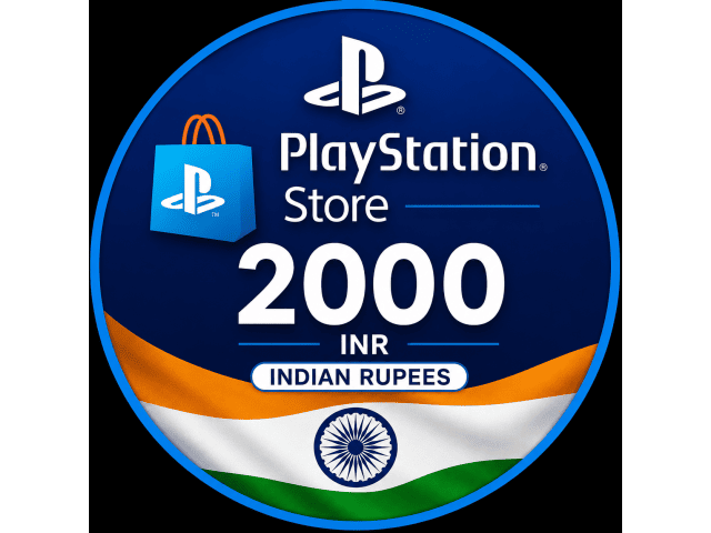 PlayStation(PSN) 2000 INR(Rupee) India