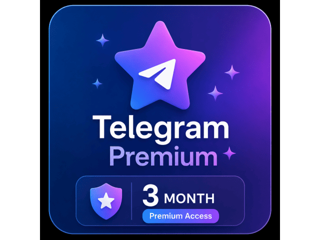 Telegram Premium 3 months