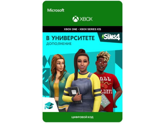 Дополнение THE SIMS 4 В DISCOVER UNIVERSITY (DLC) для Xbox One/Series X S, электронный ключ